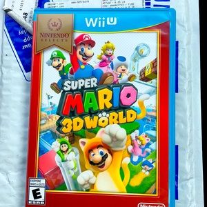 the super Mario 3D world